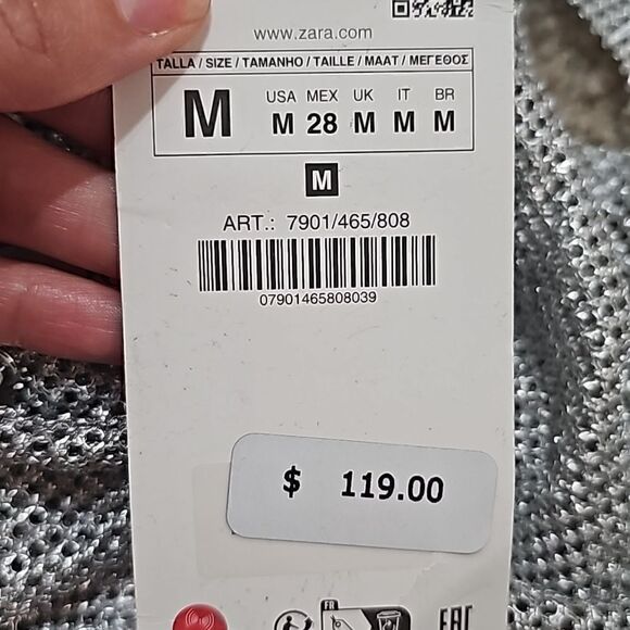 ZARA HALTER JEWELED TOP - Picture 13 of 13